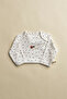 Embroidered Long Sleeve Snap Fastener Baby Bodysuit - 2