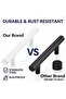 14 Pack 5 Inch Cabinet Pulls Matte White Stainless Steel Kitchen Drawer Handles Cupboard Vanity Dres