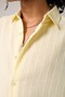 Linen Look Striped Shirt - 4