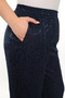 Women's Jacquard Comfortable Cut Pants with Elastic Waist – Stylish and Comfortable for Everyday Wear - 4
