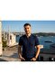 Men's Polo Collar Zippered Tshirt (T-Shirt) Premium Quality - 4