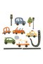 100X220 Children's Room Wall Sticker – Door, Cabinet and Wall Covering Set - Dvr1001 - 2