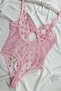 Pink Tiny Heart Low-Cut Wired Bodydoll - 3