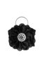 Valentina |   Silver Metal D Strappy Flower Bag Clutch Bag Evening Dress Casual Stylish Women's Bag Si - 7