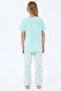 Mother-Daughter Pajamas (Sold Separately) Set 100% Cotton – Short Sleeve Combination - 4