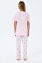 Mother-Daughter Pajamas (Sold Separately) Set 100% Cotton – Short Sleeve Combination - 3