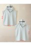 2-Layer Organic Muslin Hooded Poncho – 100% Cotton Beach and Bath Towel for Babies and Children - 5