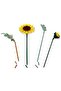 Botanicals Sunflower Bouquet 11502 - Decorative Model Building Kit for Adults (686 Pieces) - 6
