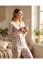 Women's Mom Pajama Set Summer Comfortable Fit Breathable Thin Soft Fabric Home Wear