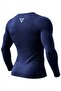 Men's Pro Compression Moisture-Wicking Athletic Long Sleeve Raglan Sleeve Sports T-Shirt - 4