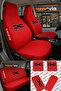 Dacia (New) Logo Auto Seat Cover Front Rear Set – Combed Cotton Universal Seat Protector Service Cover