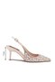 Women's High Heels Special Stone Embellished Open Back Pointed Toe Wedding Dress Shoes 17315 - 2