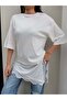 Crew Neck Lace Detail T-Shirt - 3