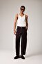 Balloon Fit Gabardine Jeans