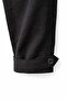 4836 women's asymmetric detailed blouse and pants two-piece set black - 2