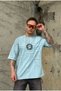 Break Printed Oversized T-Shirt