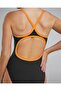 Durafast Elite ®   Df Women's Swimsuit - Hexa (Black/Orange) - 5
