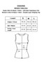 Women's Slim Fit Basic T-Shirt – Double Layered Gathering Black Top - 5