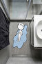 Crying 80X120 cm Non-Slip Base Washable Bath Mat