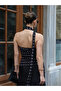 Tulle Bluz with Scarf - 4