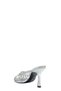 Lamé Knitted Pointed Toe Heels for Women Slipper - 3