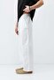 Super baggy fit linen trousers ecru - 5