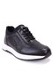 Dma08-1063 Black Orthopedic Casual Men's Leather Shoes