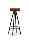 Bar stools, 2 pcs., Genuine Leather - 2