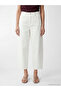 White Barrel Fit Women's Jean Pants - 2