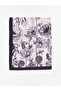 Black Patterned Women's Shawl - 2