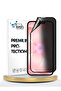 Apple iPhone 17e 5G 2026 Premium Nano Ceramic Privacy Full Cover Matte Flexible Clear/Black