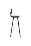 Bar stools, 4 pcs., solid recycled wood - 3