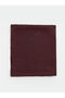 Burgundy Patterned Women's Shawl - 2