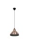Copper-colored hemispherical chandeliers, 2 pcs. - 4
