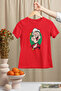 Temel Rei̇s Cartoon Character Printed Circular Neck Cotton Cotton Rsi Oversized Short Sleeved Unisex Tshirt - 3