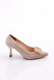 K818 Women's Square Buckle Heeled Shoes