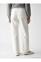 White Straight Fit Women's Jean Pants - 4