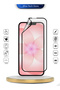 Apple iPhone 17e 5G 2026 Premium Nano Ceramic Full Glue Full Cover Matte Flexible Clear/Black - 2