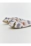 Beige Animal Printed Girls' Sea Shoes - 5