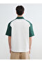 White Polo Collar Printed Men's T-Shirt from Güli̇s Gi̇yi̇m - 4