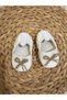 Baby Ribbon Baby Booties Shoes Cream