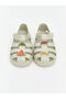 Beige Printed Baby Boy Sandals - 3