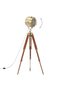 Tripod floor lamp, 165 cm, solid mango wood - 3