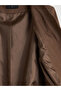 Brown Hakim Collar Women's Jacket - 7