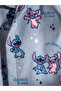 Blue Stitch Printed Girl's Bathrobe - 3