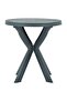 Bistro table, green, Ø70 cm, plastic - 2