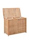 Laundry basket, 87.5x46x67 cm, solid walnut wood - 2