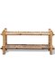 2-tier Bamboo shoe rack - 2
