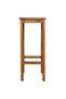 Bar stools, 2 pcs., solid acacia wood - 3