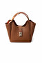 Women's Hand and Shoulder Strap with Scarf Accessory Bag